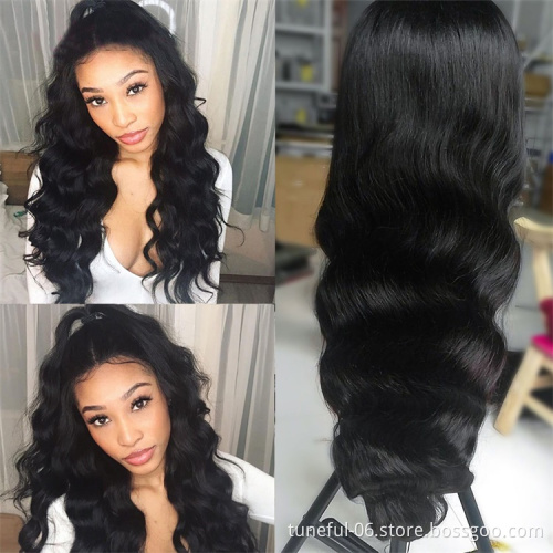 Cheap Wholesale Hair Wigs Human Lace Front Closure Body Wave Full Virgin Brazilian Cuticle Aligned Lace Closure Human Hair Wig
